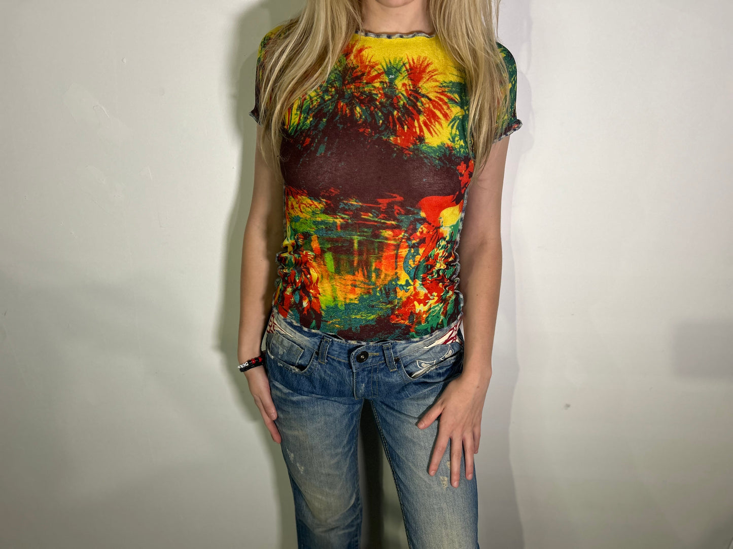 Jean-Paul Gaultier Women's Psychedelic Shirt